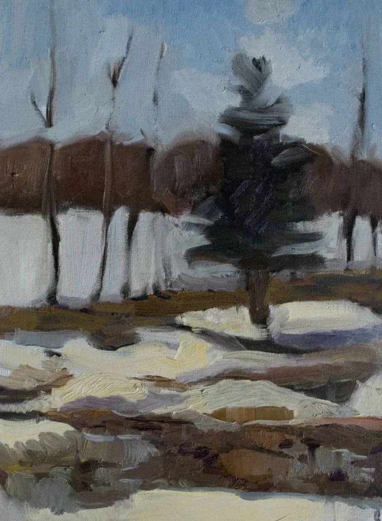 Winter mud